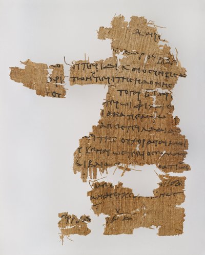 Frammento di una Lettera da Unbekannt Unbekannt